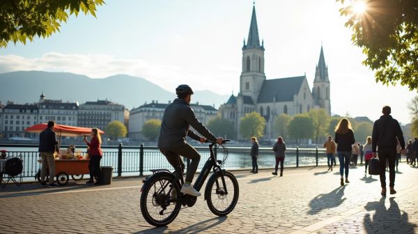 Le vélo électrique à Lausanne, un choix inattendu pour votre mobilité