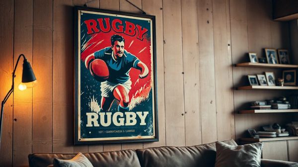 Top affiches rugby pour exprimer votre amour du sport